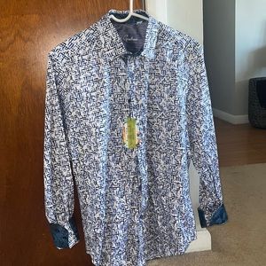 Robert Graham Long Sleeve Button Up NWT